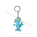 Animal Shaped 2d Soft Pvc Colorful Keychain, Customized Key Chain For Souvenir